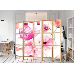 Japanischer Paravent - Floral Bliss II