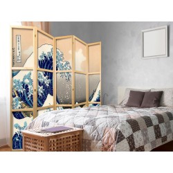 Japanischer Paravent - Great Wave in Kanagawa II