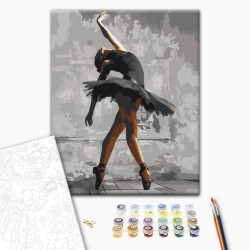 Malen nach Zahlen - Ballerina Pose
