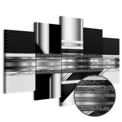 Leinwandbild - Silver Cut