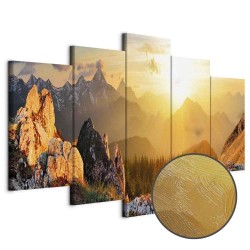 Leinwandbild - Sun Salutation