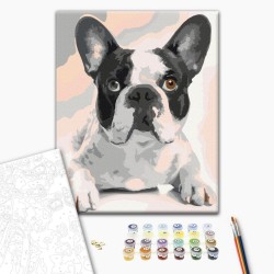 Malen nach Zahlen - French Bulldog
