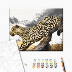 Malen nach Zahlen - Cheetah