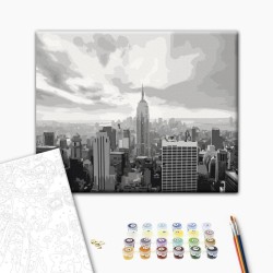 Malen nach Zahlen - Grey New York