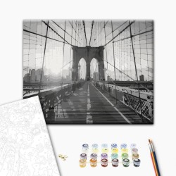 Malen nach Zahlen - New York Bridge