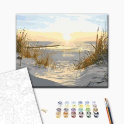 Malen nach Zahlen - On Dunes